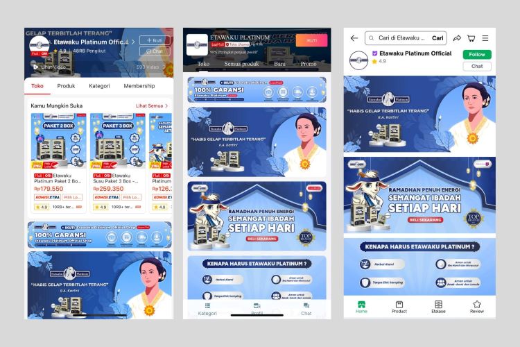 (Marketplace Etawaku Platinum, sumber : tim Etawaku Platinum)