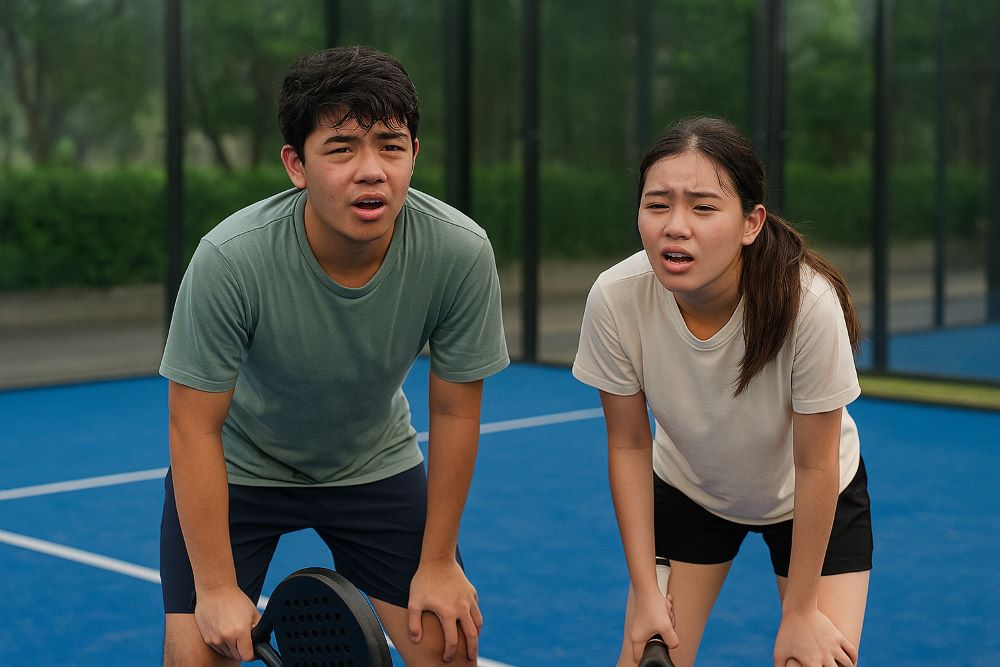 Kelelahan Bermain Olahraga Padel