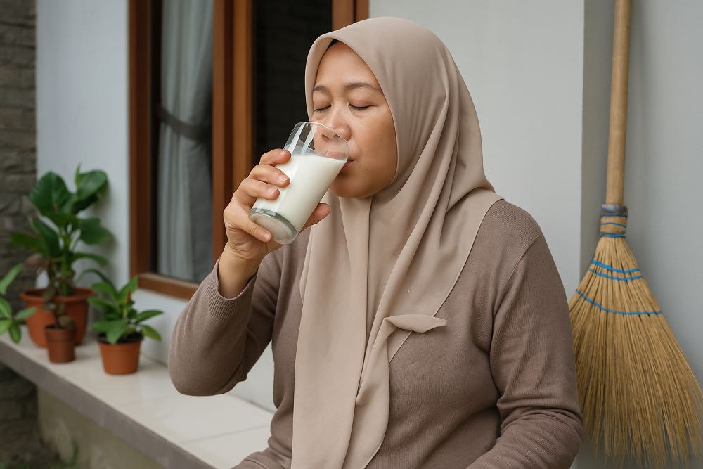 Ibu Minum Susu