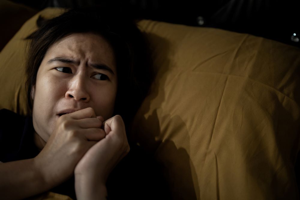 Wanita Takut Tidur