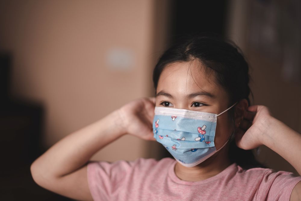 Ilustrasi Anak Terkena Ispa